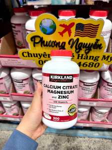 [HÀNG MỸ • ĐỦ BILL] Viên Uống Bổ Xương Khớp • CALCIUM CITRATE MAGNESIUM AND ZINC • KIRKLAND