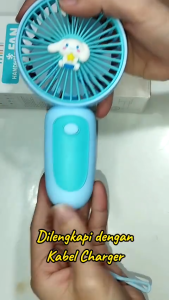 KIpas Angin Mini Genggam Usb Krakter Hello kittey Premium Octane Up