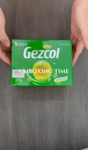 Kẹo thảo mộc Gezcol (Hộp 100 viên) Tinh Hoa Thiên Nhiên - Genat