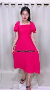 Ami Collection - Fiona Dress / Crincel Dress / Dress Formal Wanita / Dress Formal /