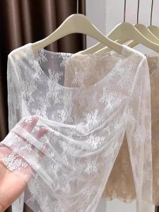 DVDK | Lace UV Protection Blouse Thin Chiffon Outerwear