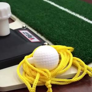 Máy Tập Đánh Gôn GVOVLVF Dành Cho Người Mới Bắt Đầu Với 360 Độ ° Thiết Bị Tập Luyện Mô Phỏng Đánh Cầu Trong Nhà Tự Động Trả Bóng
