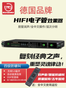 Professional Jbltyd Stage Effect Home Bar Ktv Stage Bluetooth Reverb Equalizer Electronic Tube Front-End Amplifier