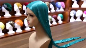Soft + Silky | Headwrap Headscarf Pirate Hair Accessories Hat Cap Durag For Kids Adults