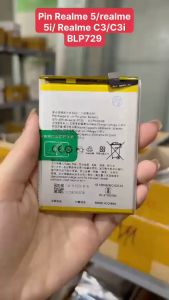 PIN BLP729/REALME C20/Realme 5/5i/C3/C3i/C11 mới