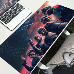 Bandai | Star Wars Mouse Pad Computer Gamer Keyboard Office Long Table Mat XXL Rubber Anti-slip Carpet Laptop Desktop Decoration Mausepad