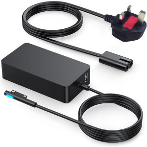 Surface Laptop Charger-UK Plug Duckhead 65W 44W Surface Pro Charger