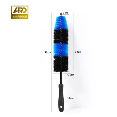 AN-RIDDLE | Wheel Cleaning Brush Elastic Bristles