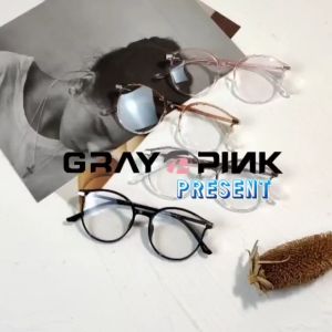 Gentle Fawn Kacamata Antiradiasi Blueray Photocromic Anti UV 400 Style Oval Trendy Terbaru Bisa Minus Photocromic/Bluecromic 8209