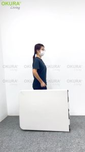 OKURA 6ft Foldable Banquet Table Event / Catering / Hall / Buffet Folding Table Pasar Malam Meja Lipat Niaga 6 Kaki