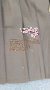 Setelan Seragam Sekolah Pramuka Perempuan Panjang SD Kelas 1-6 Topi Pramuka Coklat