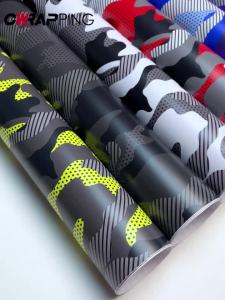 Phim Dán Xe Jeep Ngụy Trang - Phụ Kiện Off-road Màu Vàng Chống Thấm Bảo Vệ Sơn Trang Trí Xe Decal Ô Tô