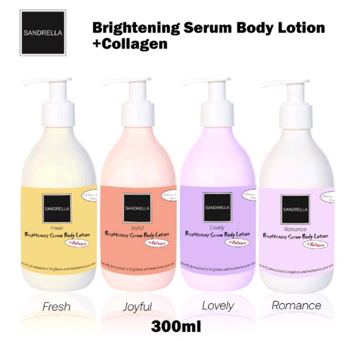SANDRELA BRIGHTENING COLLAGEN LOTION 300 ML BPOM | Lazada Indonesia