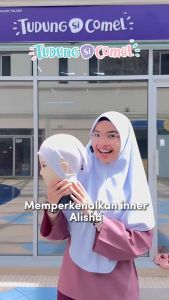 Inner Alisha ( Kids ) Inner Budak Sekolah Tak Sakit Telinga Original TudungSiComel