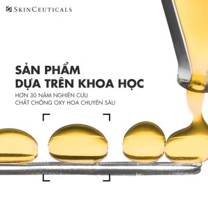 Tinh chất chuyên biệt Skinceuticals Silymarin CF giúp bảo vệ da trước tác nhân oxy hóa kiểm soát dầu và giúp cải thiện các khuyết điểm da 30ml