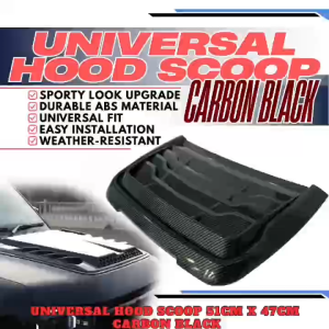 GCAO UNIVERSAL CAR AIR FLOW INTAKE CARBONBLACK (12190)