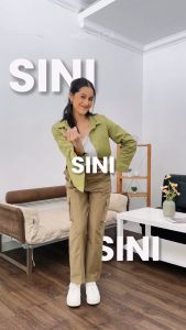 Momelca Nadine Daily Shirt - Atasan Baju Kemeja Katun Wanita