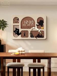 HAOJIUBUJIAN | Vintage Cat Decorative Box Cover With Digital Calendar