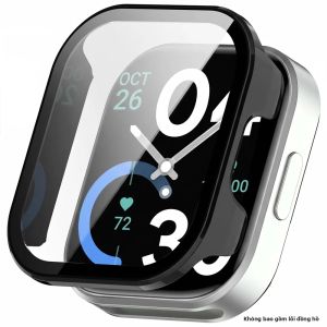 Combo Vỏ Bảo Vệ Redmi Watch 6 Active + Kính - Miếng Dán Bảo Vệ Màn Hình Kính Cường Lực Vỏ Bảo Vệ Phụ Kiện Đồng Hồ
