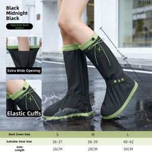 ZHENGYU | Waterproof Anti-slip Durable Rain Shoe Covers