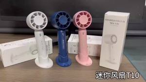 Quạt Để Bàn Mini Hai Chế Độ Sạc USB Di Động Làm Mát Cá Nhân Mỏng Nhẹ Gió Mạnh Dùng Cho Nhà Và Du Lịch