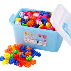 160/260/400PCS Gears Building Blocks Toys for Kids Educational 3D DIY Puzzles Assembly Toy Large Particle with box 3Y+