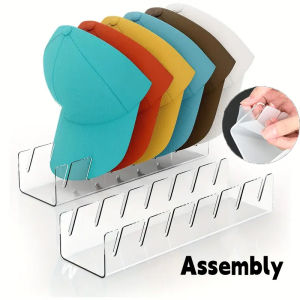 Hat Organizer for Baseball Caps Hat Racks for Caps Display and Organizer for Bedroom Closet Dresser Office Hat Holder