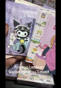 Amplo idul fitri tempat mika isi 50lembar camput 5motif