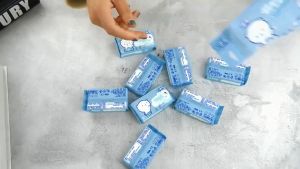 8 IN 1 Mini Baby Wipes Wet Wipes Wet Tissue Easy to Carry Travel Outdoor Spot Mini Wet Wipe