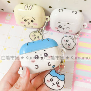 Kawaii Bright Face Bluetooth Wireless Earphone Case for Apple AirPods pro 2 Generation Soft TPU Shell Cute Girl Style Cartoon