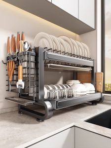 youqin | Stainless Steel Dish Storage and Drying Rack 304