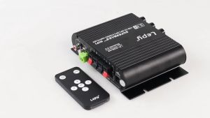 Lepy Audio Amplifier Bluetooth USB HiFi Sound Booster dengan Remot Produk Berkualitas Multifungsi Audio Mobil Rumah - LP-838USB