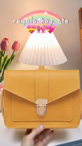 CJY SHOP#9022 Fashion MINI knotted strap crossbody bag for Women featuring a distinct gold-tone push-lock closure