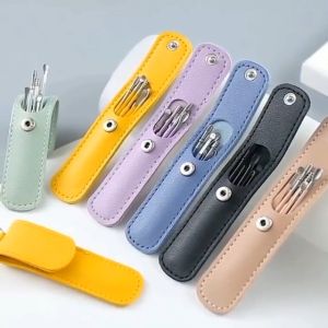 Bộ Dụng Cụ Lấy Ráy Tai 6 Món Tiện Lợi Làm Bằng Thép Không Gỉ. Chăm Sóc Tai Chuyên Nghiệp