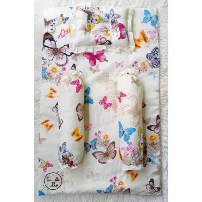 (4) 5in1 Regular Cribset for baby Mattress for Newborn Baby Infant Baby Baby Bed Set Comforter