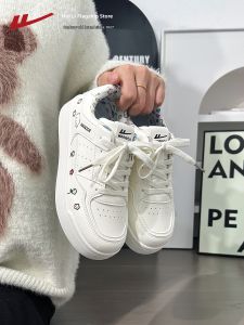 Warrior | Youth Style Thick Sole Lightweight White Shoes