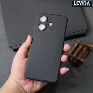 Realme Note 50 Realme Note 60 Softcase Macaron Black Realme Note 50 Realme Note 60 Case Tpu Full Black Protection