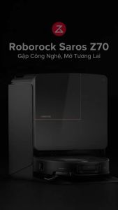 Roborock Saros Z70 Robot Hút Bụi Lau Nhà | Cánh tay OmniGrip | Lực hút 22000Pa