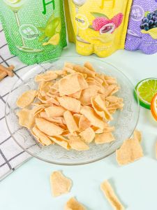 Taste Square Bubble Potato Chips Lychee Slices Apple Crisp Slices Online Red Satisfy the Appetite Snacks Binge-watching Snacks Casual Food