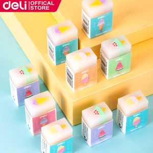 Deli Eraser For School Supplies (Color Random) 1Pc EH301
