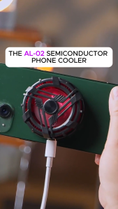 Magnetic RGB AL02 Phone Cooler Mobile Gaming Fan Radiator USB Type-C for Smartphone Gamers Kipas Penyejuk Magnetik AL-02