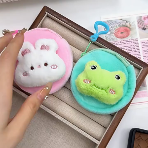 Gantungan Kunci Dompet Koin Premium Gantungan Boneka Souvenir