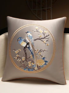 Nệm Ghế Sofa Phong Cách Trung Hoa Mới Vỏ Nệm Ghế Sofa Phòng Khách Sang Trọng Cao Cấp Nệm Lưng Văn Phòng Lưng Ghế