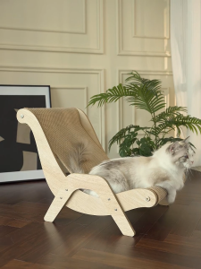 Sisal Cat Scratching Board Durable Integrated Non-Shedding Chaise Lounge Sofa
