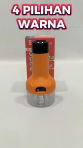 Senter Tangan LED RL-0820 Rolinson 20 Watt Lampu Emergency 5 Watt Fitting E27 Multifungsi darurat alat penerangan rumah berkemah USB tipe-c malam memancing gantung tenda portabel