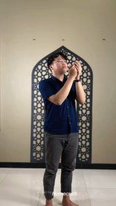 Mihrab Mushola Rumah Minimalis Dekorasi Dinding Kaligrafi Terbaru - Model 6