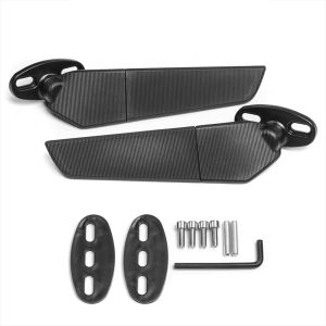 Gương Chiếu Hậu Sửa Đổi Cánh Gió Xe Máy Cho Xe Đạp Thể Thao Đua Xe Đường Phố Tương Thích Với Honda CBR Kawasaki Ninja Suzuki GSX Ducati Series