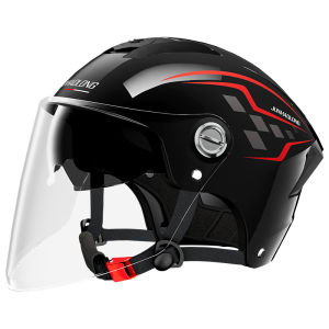 JUNHAOLONG | Certified UV Protection Motorcycle Helmet for Men and Women All Seasons