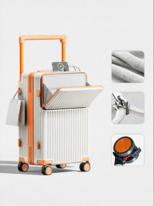 Jinlv | Compact Travel Suitcase Large Capacity Secure Lock