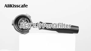 AliKisscafe 54mm Coffee Bottomless Portafilter Naked for Breville Sage 870 878 879 Espresso Machine Accessories Barista Tools